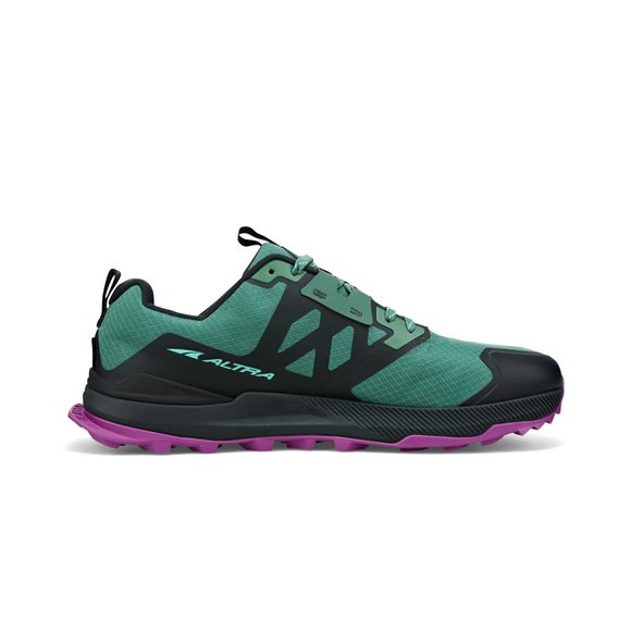 ALTRA MEN'S AL0A7R6H LONE PEAK 7 TRAIL RUNNING SHOE, GREEN/TEAL 11.5 M US - Picture 4 of 6